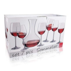 SOMMELIER - sedemdielna kryštálová sada na víno
