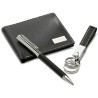 Elegantná sada pero, peňaženka, prívesok na kľúče