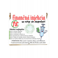 Finančná injekcia na vstup...