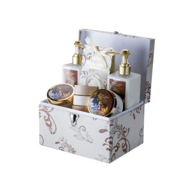 Darčekový kufrík pre ženy s vôňou vanilky