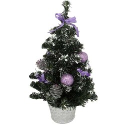 Fialový vianočný stromček 40 cm