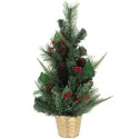 Ozdobený vianočný stromček na zavesenie 40 cm