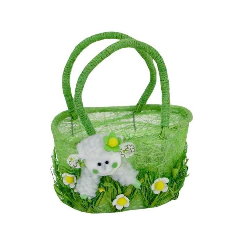 Jarný košíček s ovečkou