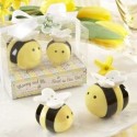 Včielky - soľnička s koreničkou pre včelárov
