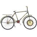 Kovový bicykel s hodinami